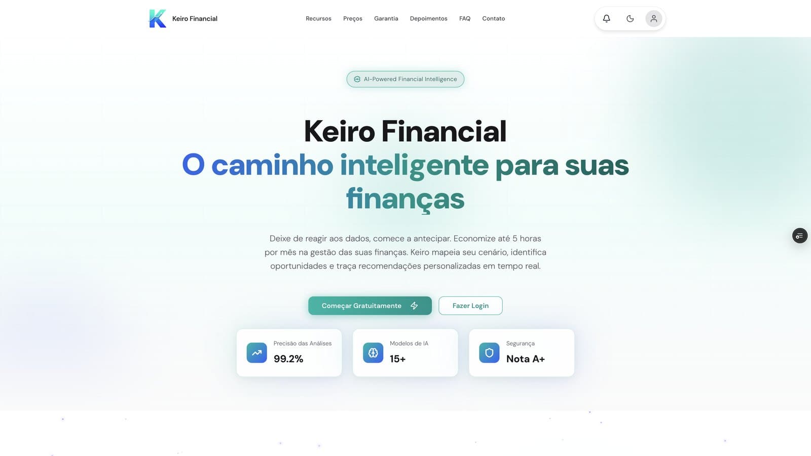 Prévia de Keiro Financial